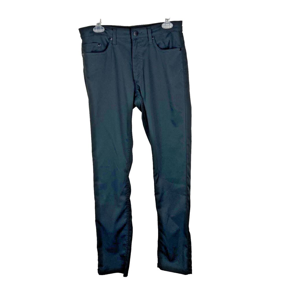 Jachs New York Pants Men 29 X 32 Black Performance Lightweight Bottoms